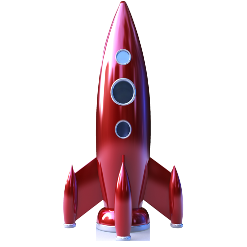 置物 60s vintage art deco rocket object s-l400.jpg